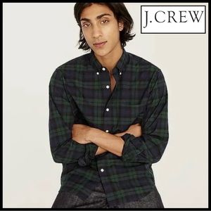 J. Crew Classic Button-down in Blackwatch Plaid. Size M.